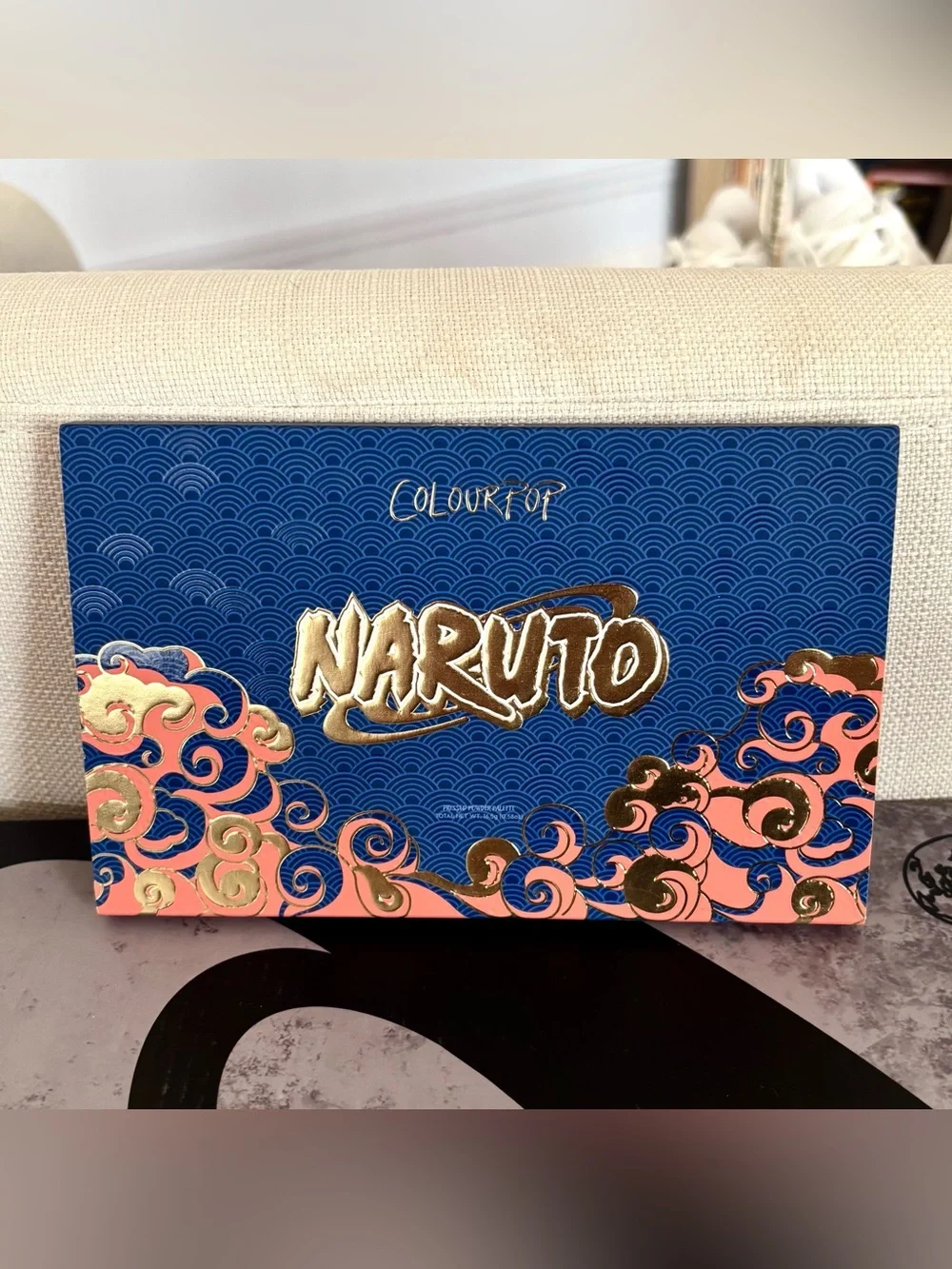 ColourPop x Naruto Eyeshadow Palette 15 Pan Pressed Powder Makeup Limited BNIB